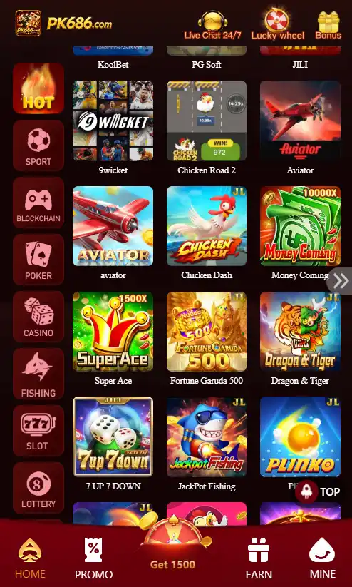 PK 686 Game
